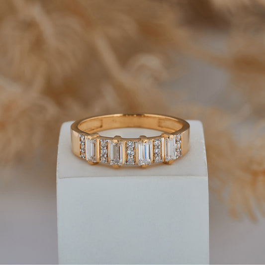 18K Yellow Gold Labgrown Diamond Ring
